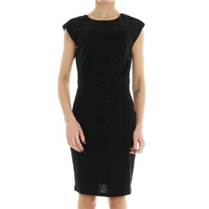 ABITO CON STRASS MOLLY BRACKEN NERO